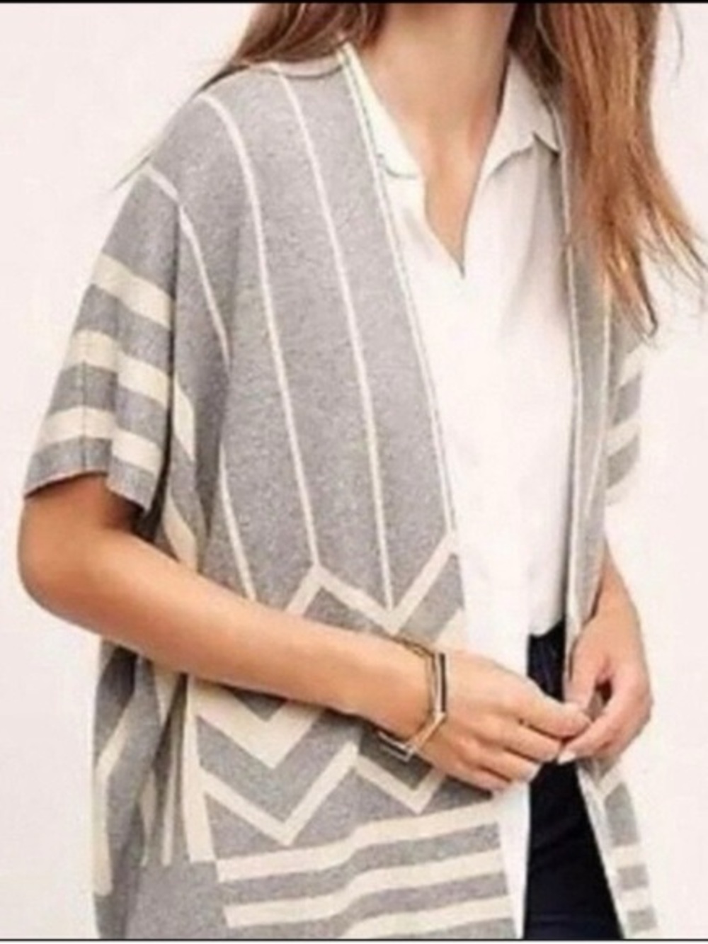 Anthropologie La Fée Verte Wool Cardigan